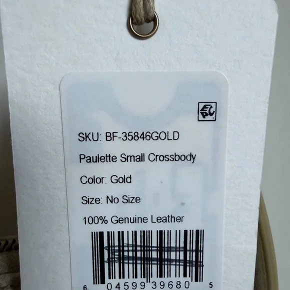 HOBO Crossbody NWT- Light Tan with Gold (Paulette Small Crossbody) - Picture 2 of 9